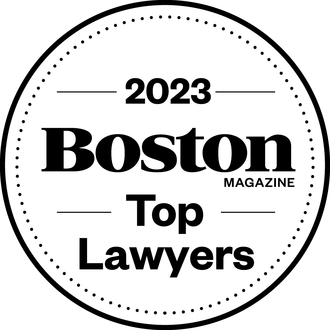 Boston Magazine 2023 Top Lawyers