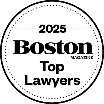 Boston Magazines 2025 Boston Top Lawyers Award